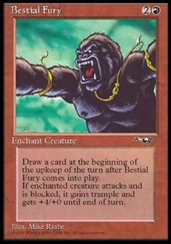 Bestial Fury (2) - Light Play MTG Alliances - Image 1