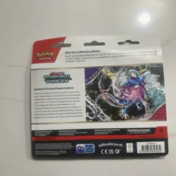 Pokemon Cards Scarlet & Violet Temporal Forces CLEFFA BLISTER PACK (3 Boosters+) - Image 2