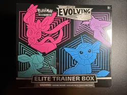 Pokemon TCG Evolving Skies Elite Trainer Box ETB Sealed - Image 1