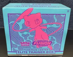 Pokemon Center Elite Trainer Box: SWSH Fusion Strike Factory Sealed, corner Tear - Image 1