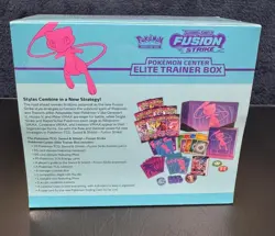 Pokemon Center Elite Trainer Box: SWSH Fusion Strike Factory Sealed, corner Tear - Image 4