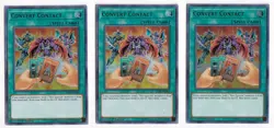3x YUGIOH CONVERT CONTACT BLRR-EN055 ULTRA RARE 1ST EDITION x3 Playset - Image 1