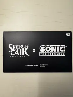 MTG: Secret Lair x Sonic: Friends & Foes FOIL EDITION *IN HAND* - Image 1