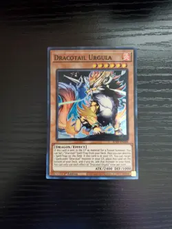 Yugioh Justice Hunters - Dracotail Urgula - Super Rare - JUSH-EN004 - Image 1