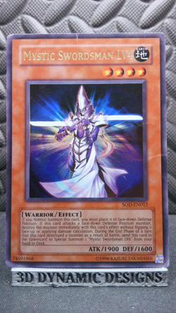 | Yugioh Mystic Swordsman LV4 SOD-EN012 Ultra Rare Soul Of The Duelist HP 🔥 | - Image 1