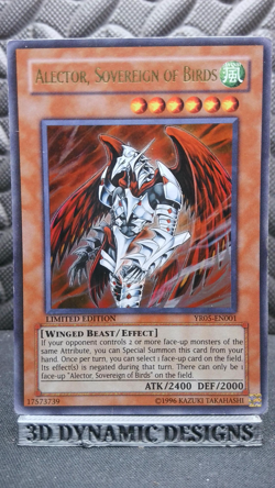 | Yugioh Alector, Sovereign of Birds YR05-EN001 Ultra Rare HP 🔥 | - Image 1