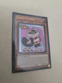 Yu-Gi-Oh Justice Hunters Cupsy Yummy Ultra Rare 1st Edition NM - Image 1
