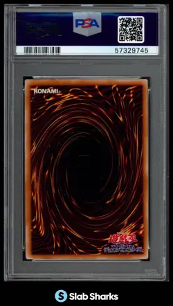 2003 YU-GI-OH! JPN CONTROLLER OF CHAOS #306-057 MAGICIAN BLACK CHAOS PSA 5 - Image 2