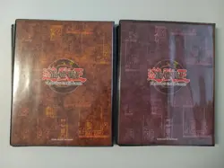 Vintage Yu-Gi-Oh! TCG Yugi & Kaiba Binders (2002) 14 Pages Each | No Cards - Image 2