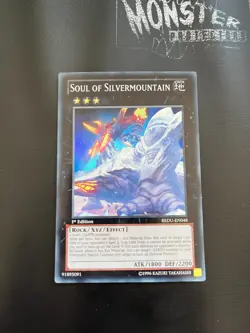 YUGIOH SOUL OF SILVERMOUNTAIN SUPER RARE REDU-EN048 1ST EDITION - Image 1