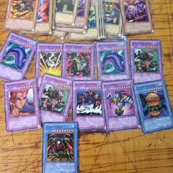 yugioh lot collection, lord of d starter deck with collectible tin, 250+ cards - Image 5