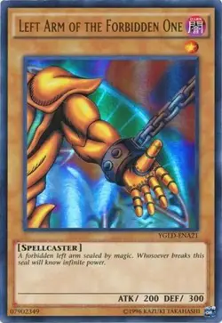 Left Arm of the Forbidden One - YGLD-ENA21 - Ultra Rare - Unlimited Edition - Mo - Image 1