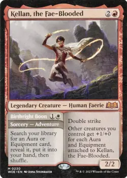 Kellan, the Fae-Blooded - 230 / English / Near Mint MTG Card - Image 1