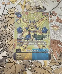 Digimon Card Game Magnamon BT13-040 - 2024 Evolution Cup Top 4 Promo - Image 1