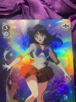 Sailor Mars SAILOR MOON DIAMOND Goddess Waifu Anime ACG Girl Foil Card - Image 2