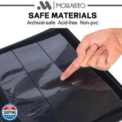 MORABTO Card Binder 9 Pocket,Trading Card Binder Holds up to 360 Cards with 2 - Image 5