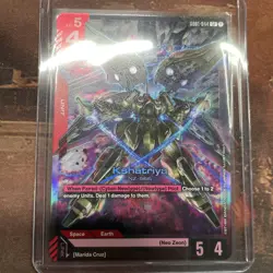 Gundam Card Game GD01 - Kshatriya GD01-044 LR - Image 1