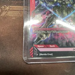 Gundam Card Game GD01 - Kshatriya GD01-044 LR - Image 2