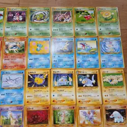 Pokemon Card Game Neo Expansion Pack Complete Set Gold Silver Rare Cards - Image 3