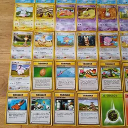Pokemon Card Game Neo Expansion Pack Complete Set Gold Silver Rare Cards - Image 4