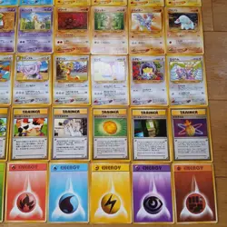 Pokemon Card Game Neo Expansion Pack Complete Set Gold Silver Rare Cards - Image 5