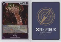 2024 One Piece Card Game: Two Legends OP08 R Queen #OP08-080 ic3 - Image 3