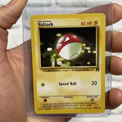 Pokemon TCG WOTC Team Rocket Voltorb NON- Holo Common Card 69/82 NM Vintage Vtg - Image 1