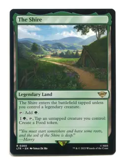 The Shire NM Rare #0260 Lord of the Rings MTG LotR Magic the Gathering - Image 1