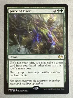 MTG / Force of Vigor / MH1 / #164 / Regular / Rare / NM - Image 1
