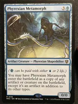 Phyrexian Metamorph #116 | NM | Murders at Karlov Manor MKC Magic MTG - Image 1