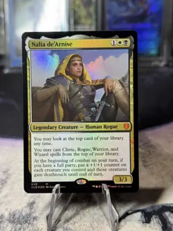 Nalia de'Arnise Foil Mythic 649 MTG Commander Legends Baldur's Gate - Image 1
