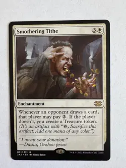 1x Smothering Tithe - Double Masters 2022 - MTG - Image 1