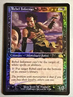 MTG / Rebel Informer / PCY / #75 / FOIL / Rare / NM - Image 1