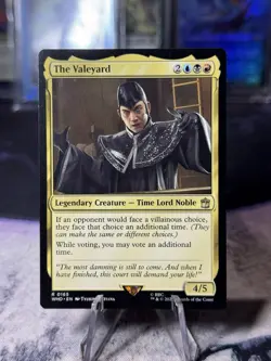 The Valeyard Reg Rare 0165 Universes Beyond: Doctor Who MTG - Image 1