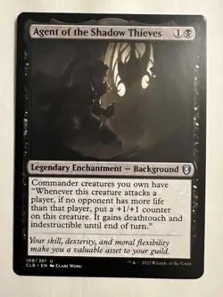 Agent of the Shadow Thieves 108/361 Battle for Baldur's Gate CLB MTG Magic NM - Image 1