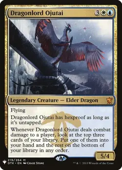 Dragonlord Ojutai The List MTG Magic The Gathering - Image 1
