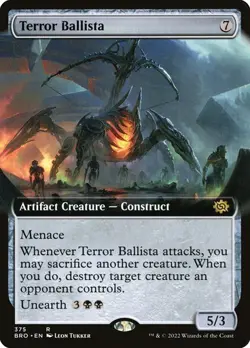 Terror Ballista (Extended Art) The Brothers' War MTG Magic The Gathering - Image 1