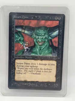 MTG MAGIC THE GATHERING 1993 JUZAM DJINN ARABIAN NIGHTS NEAR MINT / MINT - Image 1