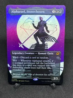 MTG Alpharael, Stonechosen #292 Mythical Foil (EOE) Edge of Eternities - NM - Image 1