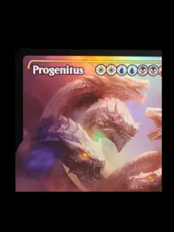 MTG Progenitus 0431 (Showcase) Foundations Foil Finish Mythic - Image 2