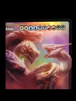 MTG Progenitus 0431 (Showcase) Foundations Foil Finish Mythic - Image 4