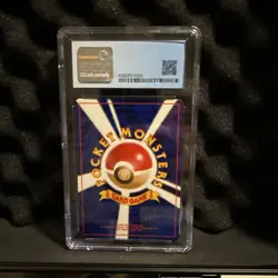 CGC 9 1997 Japanese Jungle Pokemon Rhydon #112 Vintage Pokemon MINT - Image 2