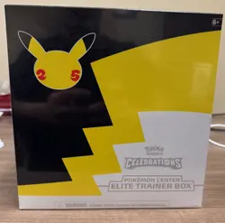 Pokemon Center Celebrations Elite Trainer Box ETB New Factory Sealed - Image 1