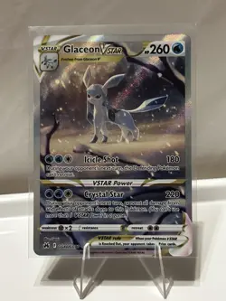 Pokemon TCG Glaceon VSTAR GG40/GG70 Full Art Ultra Rare Mint Crown Zenith - Image 1
