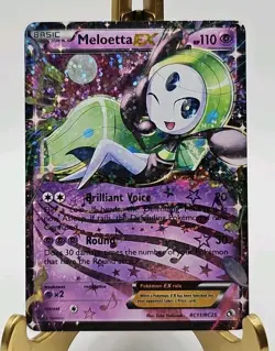 Meloetta EX RC11/RC25 Pokemon TCG Legendary Treasures Radiant Collection LP/NM - Image 1