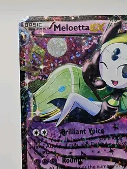 Meloetta EX RC11/RC25 Pokemon TCG Legendary Treasures Radiant Collection LP/NM - Image 4