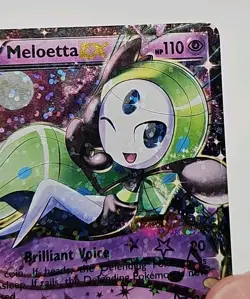 Meloetta EX RC11/RC25 Pokemon TCG Legendary Treasures Radiant Collection LP/NM - Image 5