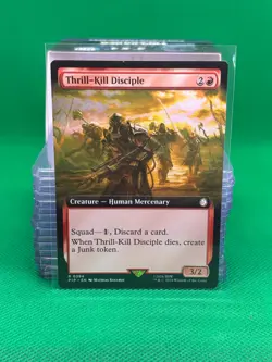 MTG - THRILL-KILL DISCIPLE - EXTENDED ART Fallout (R) - Image 1