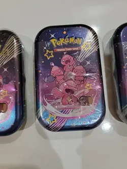 Pokemon TCG Paldean Fates Mini Tin Tinkatink 2 Booster Packs NEW Factory Sealed - Image 3