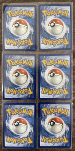 Pokemon TCG Classic Holo Energy Set (6x) Grass Fire Water Electric Psychic NM - Image 2